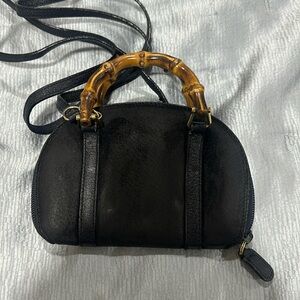 Gucci GUCCI Bamboo Line Shoulder Wallet 039.1705.0701 Ladies Bag